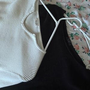 Brandy Melville two sweaters.